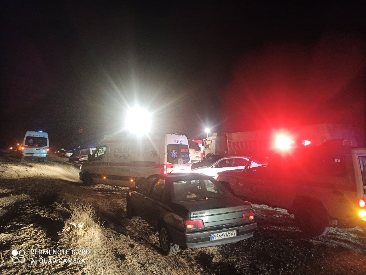 تصادف شدید در مسیر سقز- دیواندره/ ۳ کشته و ۱۶ زخمی