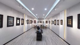 افتتاح نمایشگاه چاپ دستی در سقز