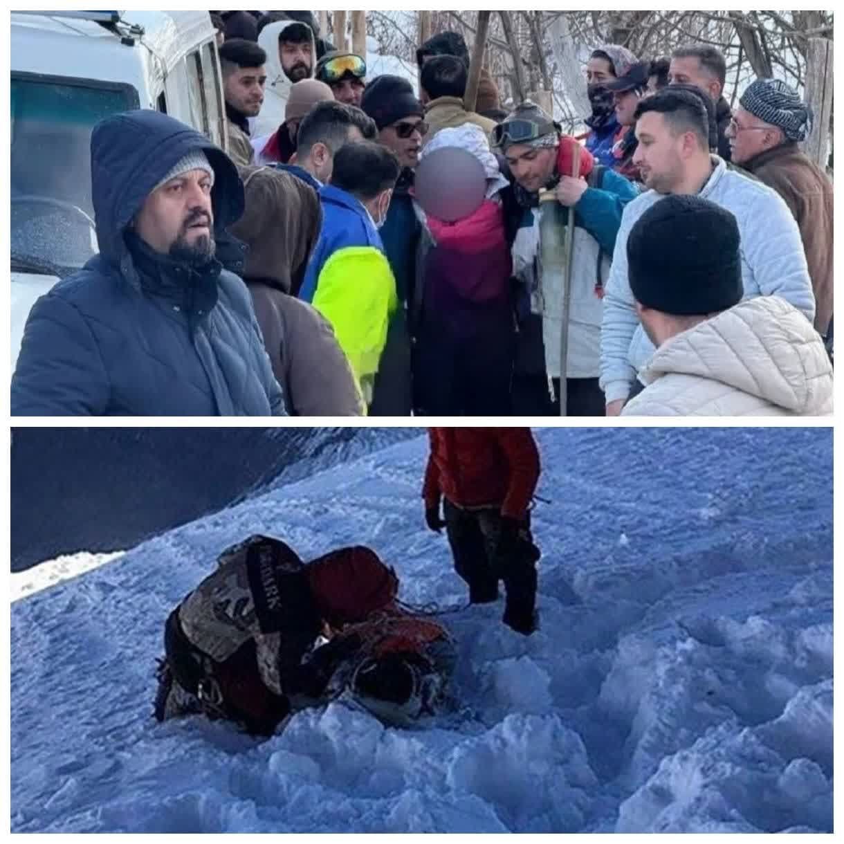 ۶ کشته و یک زخمی در حادثه بهمن برای کوهنوردان در بانه