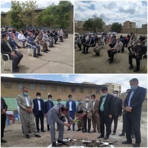 کلنگ مدرسه خیر ساز با هزینه ۲ میلیارد تومانی / ساخت  ۸ مدرسه توسط خیرین در سقز