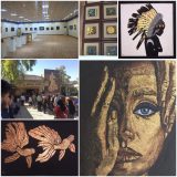 برپایی نمایشگاهی از آثار هنری بانوی بوکانی در هولیر پایتخت اقلیم کوردستان+ تصاویر