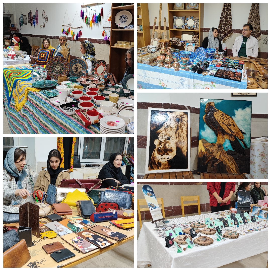 برگزاری نمایشگاه صنایع دستی و کسب و کارهای خانگی در سقز